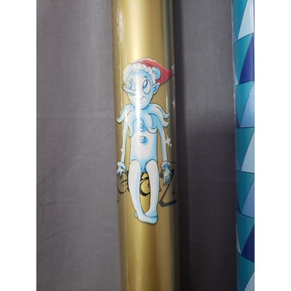 2021 Metazoo Promotional Crytid Nation Christmas Gift Wrapping Paper - Picture 2 of 6